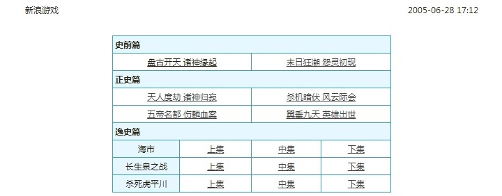 完美世界创世传说正史篇——翼垂九天 英雄出世 · 配图