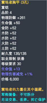 妖兽军衔装备属性一览 · 配图