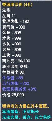 妖精军衔装备属性一览 · 配图