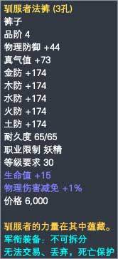 妖精军衔装备属性一览 · 配图