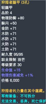 芒果军衔装备属性一览 · 配图