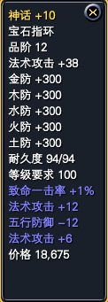 99级副本黄金装备属性一览 · 配图