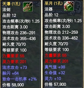 天狱符录、魔狱符录可兑换物品一览 · 配图