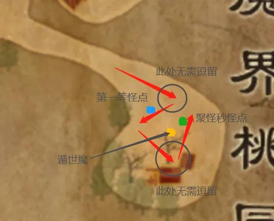 教你怎么浪的飞起:99魔域桃源副本傻瓜式拉怪解析 · 配图