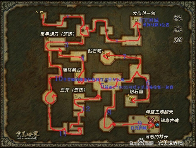 秘宝窟-副本地图 · 配图