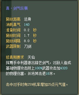 武侠：仙魔技能对比一览【截图来自寻宝网】 · 配图